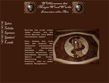 Tablet Screenshot of magicwoodworks.de